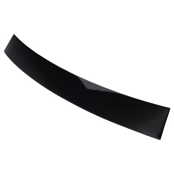 Black Trunk Mount Wing fit for Benz E-Class W212 4-Door 2010-2016 Painted Finish-3