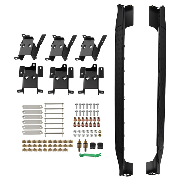 Running Board Side Steps fit for Jeep Grand Cherokee L 3-Row 21-2025 Anti-Slip Black-6