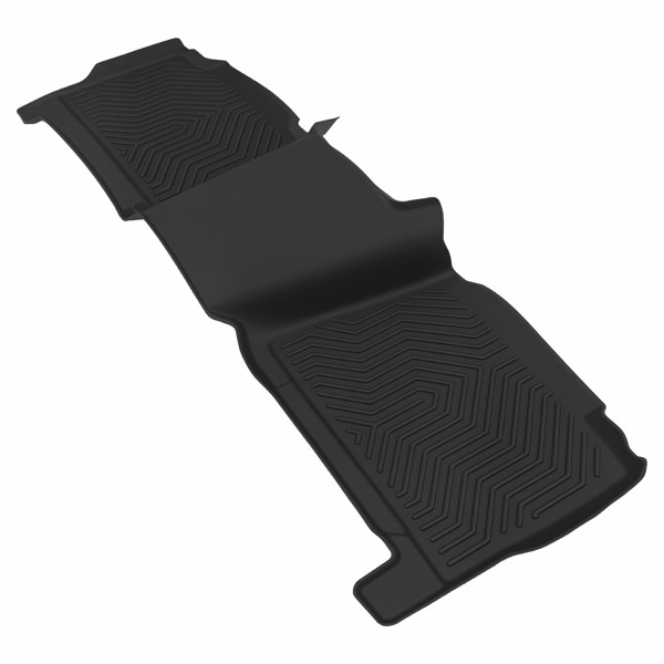 Black Floor Mats Set fit for Chevy Silverado GMC Sierra 1500 2500 Crew 1999-2007-5