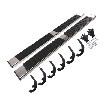 Durable Side Steps Running Board fit for Silverado Sierra HD Extended Cab 2019-2026