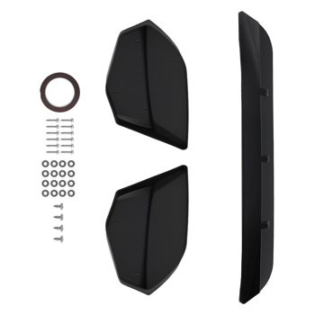 Gloss Black Front Splitter Spoiler Lip fit for BMW X3M F97 X4M F98 2019-2022