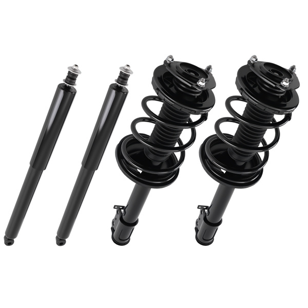 Set of 4 Front Quick Strut Coil Spring Rear Shock Kit fit for 1996-2000 Toyota RAV4-6