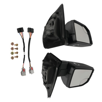 Heated Side View Mirror fit for Ford F-150 2015-2018 FL3Z17682GDPTM Pair