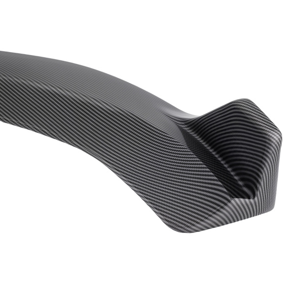 Carbon Look Front Lip fit for Mercedes Benz E Class W213 E63 2016-2019-3