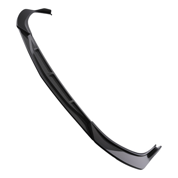 Front Bumper Lip fit for Hyundai Sonata 2020-2023 Carbon Look Performance-3