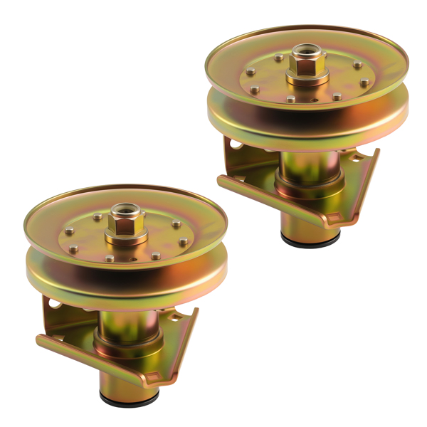 2pc Spindle Assembly fit for John Deere 1546G 1638HS 1646H AM126225 AM121324-6