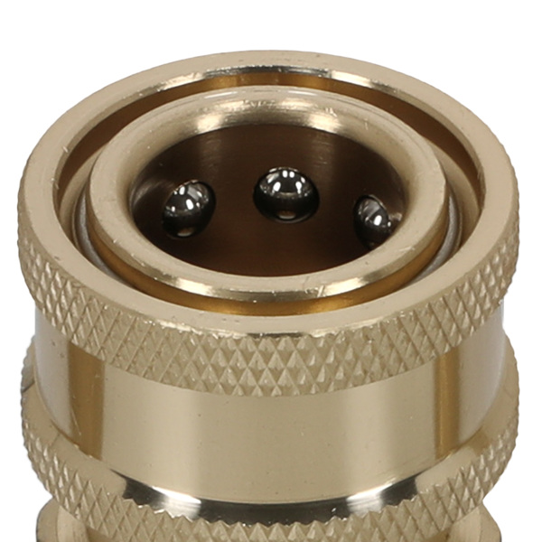 High Pressure Washer Adapter M22-15 Swivel to 3/8" QC  Brass Connection Kit 4pc-4