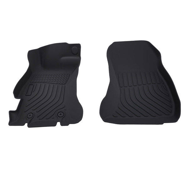All-Weather TPE Floor Liners fit for Subaru Impreza/WRX/Crosstrek Black Car Carpet-3