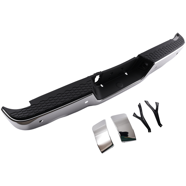 Chrome Rear Bumper Assembly Steel fit fit for Ram 1500 2500 3500 2013-2018-6