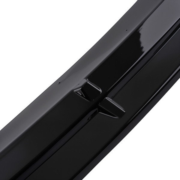 Front Bumper Accent fit for Mercedes E-Class Sport Package 2017-2019 Gloss Black-2