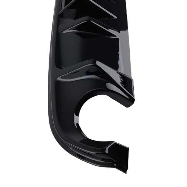 New Rear Lip fit for 2014-2017 Infiniti Q50 Bumper Diffuser Wing Gloss Black Style-1