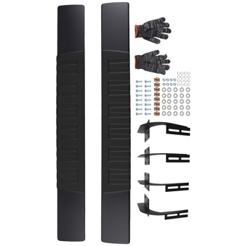 Running Board Kit fit for Ford F250 F350 1999-16 Nerf Bars Black Side Steps