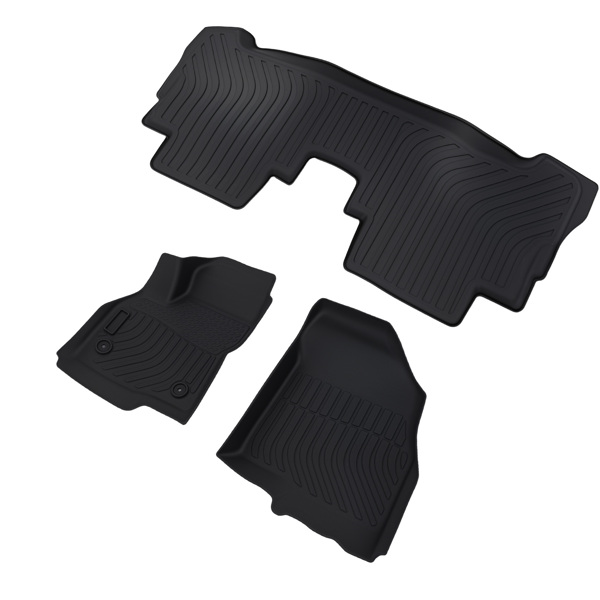 All-Weather Floor Mats fit for Chevrolet Bolt EV 2017-2023 Black TPE Set Car Carpet-6