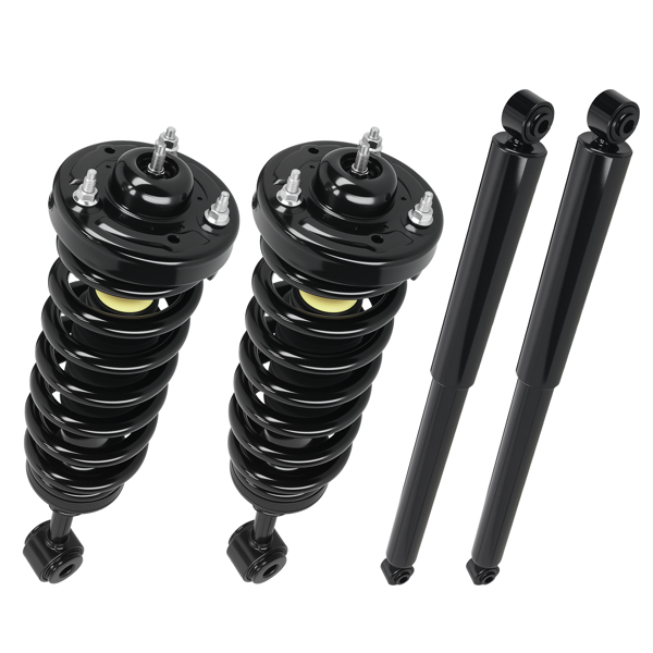 4pcs Rear Front Struts Assembly fit for Ford F-150 04-08 Lincoln Mark LT 06-08 4WD-6