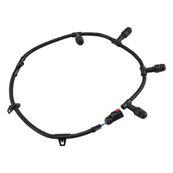 2 Glow Plug Harnesses & 8 Glow Plugs ZD13 fit for 05-07 Ford F250 6.0L Powerstroke-2