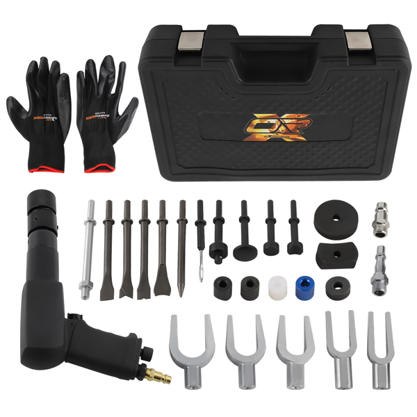 25PCS Air Hammer Kit Ball Joint Separator Set Pneumatic Tool fit for Auto Repair-6