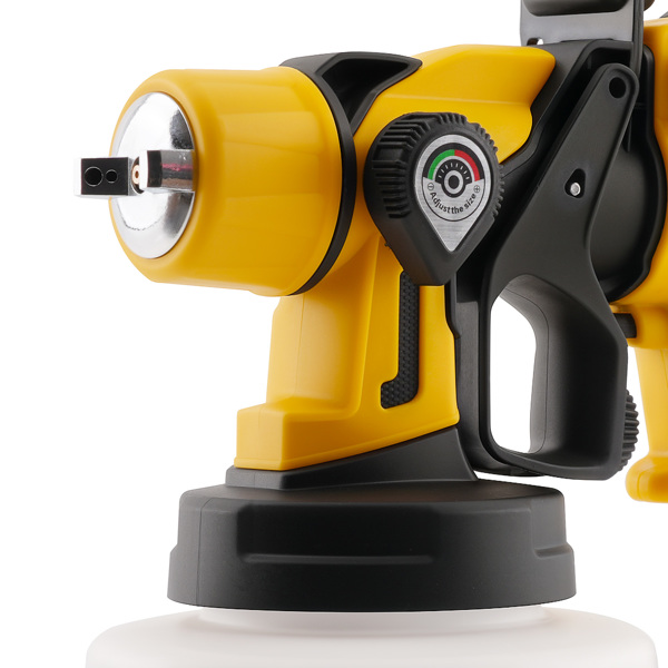 With 2 Batteries High Pressure Cordless Paint Sprayer Electric HVLP Spray Gun US-1