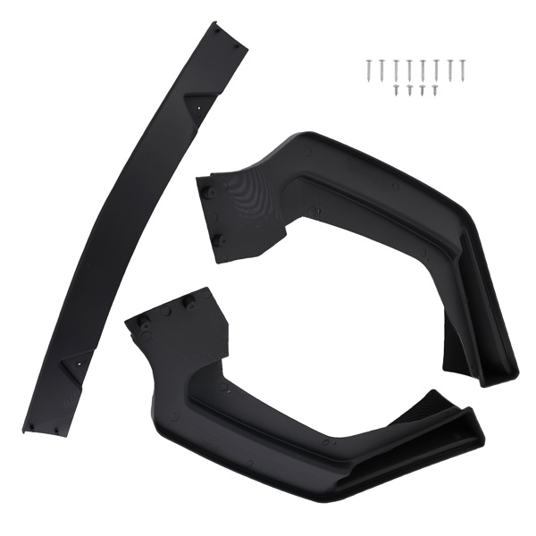 3PC Front Lower Lip Body Kit fit for Infiniti Q50 Sport 2014-2017 Carbon Style-6
