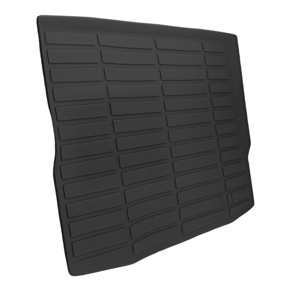 All-Weather Trunk Bed Mat fit for Jeep Cherokee 2019-2022 Black TPE Cargo Liner-3