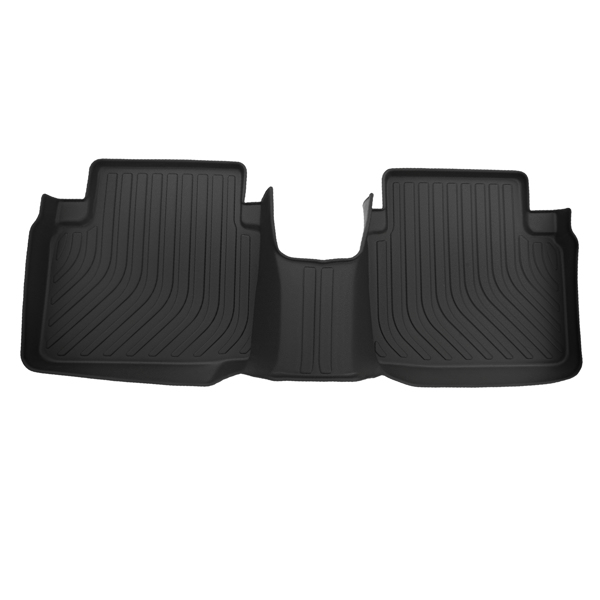 Black Rubber Floor Mat Set fit for Honda Accord Sedan 2008-2012 TPE Car Carpet-3