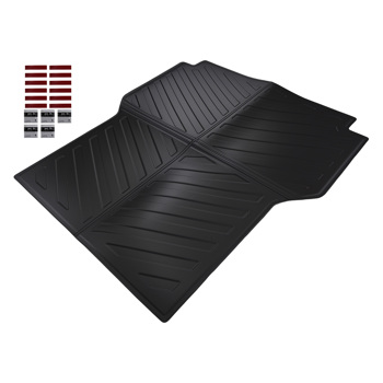 5FT Black Trunk Bed Mat Liner fit for Toyota Tacoma 2005-2023 TPE Waterproof