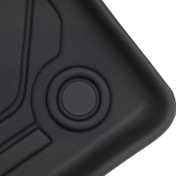 Carpet Floor Mats Liner fit for Volkswagen Tiguan 2018-2023 TPE Rubber Black Set-2