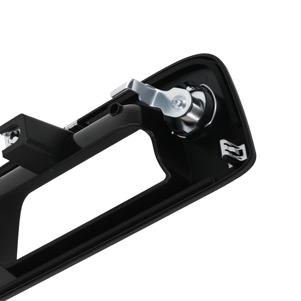 Rear Tailgate Handle Bezel fit for Chevrolet Silverado 2007-2014 Black Lock with Key-5