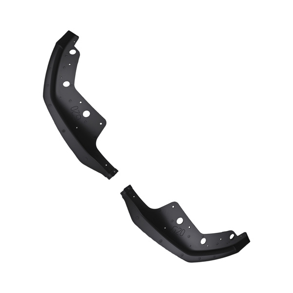 Front Aero Enhancement fit for BMW G20 330i 330e M340i 2019-2022 3PC Black-4