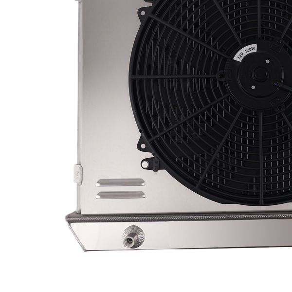 3Row Cooling Radiator Shroud Fan fit for Chevrolet K10/K20 3.8L-5.3L 1963-1966 CC284-3
