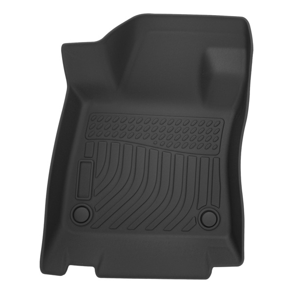 All-Weather Black TPE Carpet Floor Mats fit for INFINITI QX50 2019-2025 Waterproof-2
