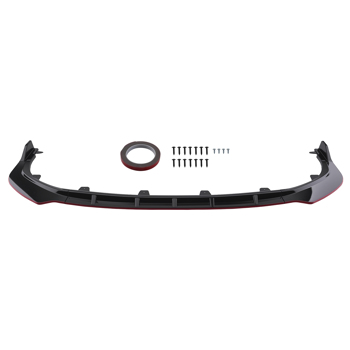 Bumper Front Lip Spoiler fit for Toyota Camry SE XSE 2021-2024 Black Red Sport