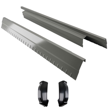 Cab Corner Rocker Panels Kit fit for Silverado Sierra 2 Door 1999-2007