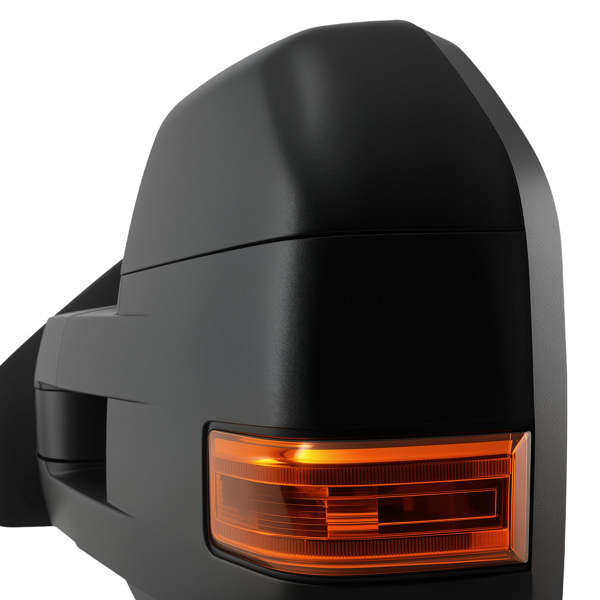Black Power Side Mirror fit for Ford F-150 2004-2014 Extendable Heated Towing-4