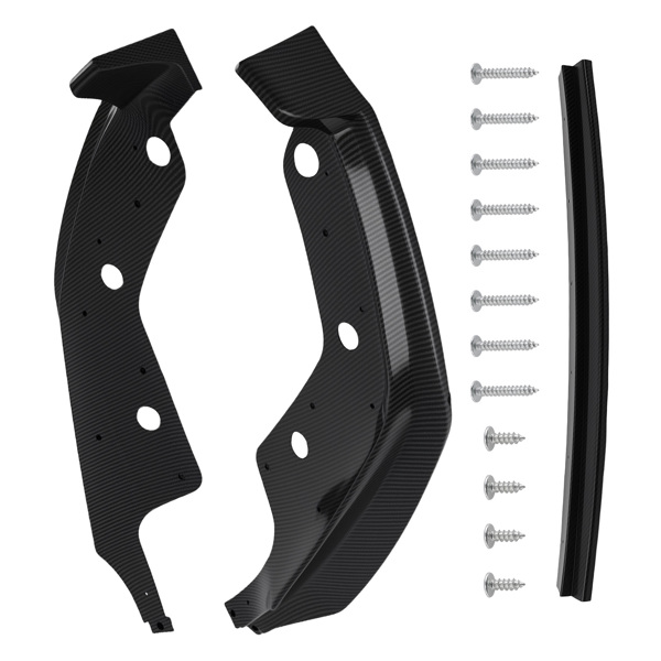 Carbon Fiber Front Bumper Lip Spoiler fit for BMW 3 Series G20 G28 M Sport 2019-2021-6