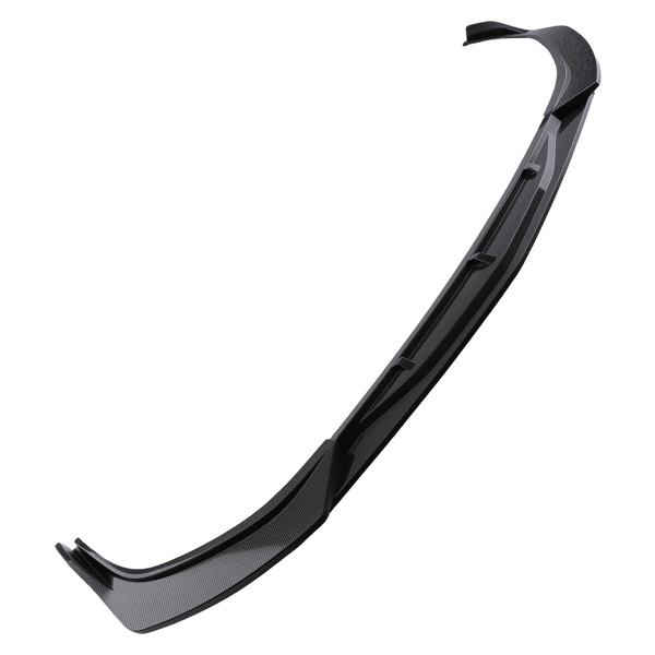 Front Bumper Lip fit for Hyundai Sonata 2020-2023 Carbon Look Performance-4