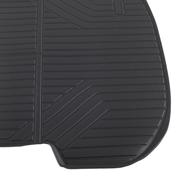 Black Trunk Mat Liner fit for Hyundai Santa Fe 21-23 Cargo Liner Mat Waterproof TPE-4
