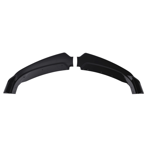 Glossy Black Front Bumper Splitter Spoiler fit for BMW F30 320i 328i Base 2012-15-3