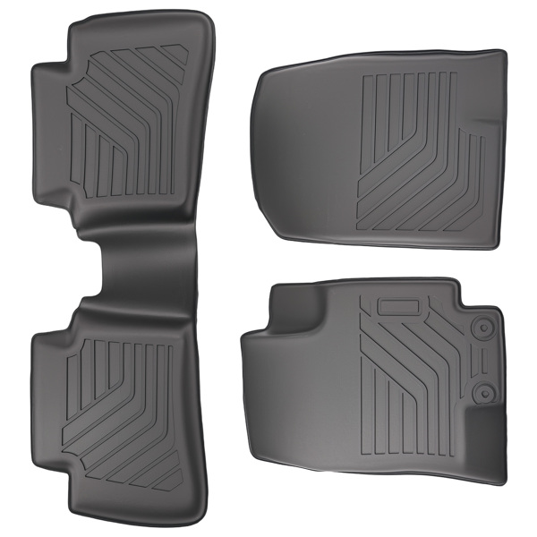 Anti-Slip TPE Floor Mats fit for Hyundai Accent 2018-2023 All-Weather Car Carpet-6