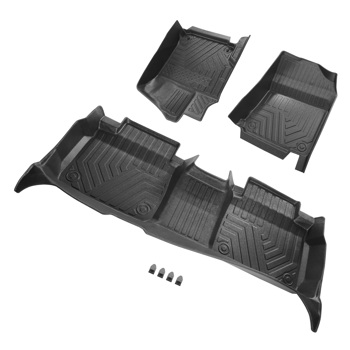 Car Floor Mats Front & Rear Mats Kit fit for Toyota Camry 2012-2017 TPE Waterproof