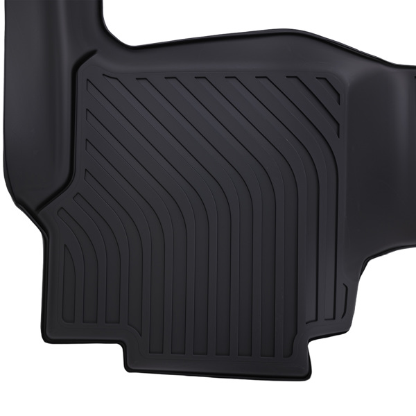 Anti-Slip TPE Floor Mats Liner fit for Nissan Titan Crew Cab 2017-2021 Black Set-5