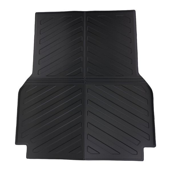 5FT Black Trunk Bed Mat Liner fit for Toyota Tacoma 2005-2023 TPE Waterproof-1