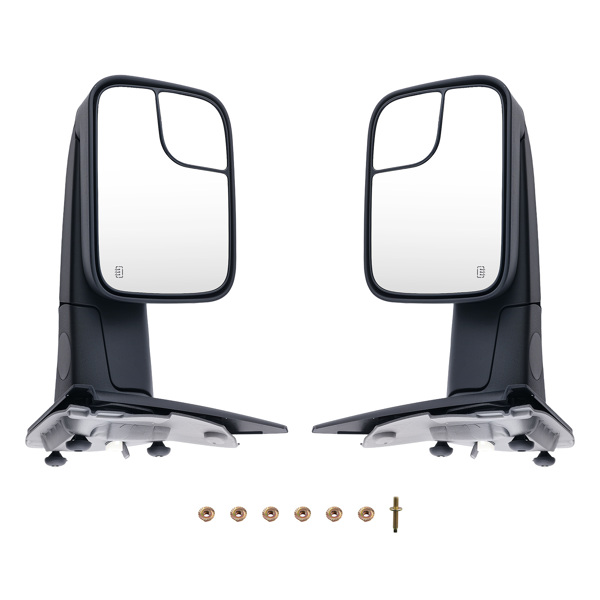 Black Towing Mirror Power fit for Dodge RAM 1500/2500/3500 2002-2009 Heated-6