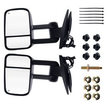 Power Heated Side Mirror fit for Chevy Silverado 1500 2008-2013 050493