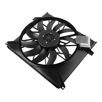 Radiator Brushless Cooling Fan Assembly fit for Mercedes-Benz W163/ML55 AMG