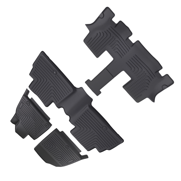 Car Floor Mats Liner fit for Kia Telluride 2020-2025 TPE All Weather Anti-Slip-6