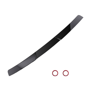 Black ABS Trunk Wing fit for AUDI A4 B8 B8.5 09-2016 Painted Rear Spoiler Mount