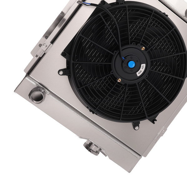 3 Row Aluminum Radiator Fan Shroud Kit fit for Econoline Comet V8 Swap 1961-1965-2
