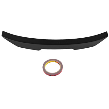 Rear Trunk Spoiler Wing fit for Audi A4 S4 B9 17-2024 Carbon Fiber fit for 4 Door Sedan