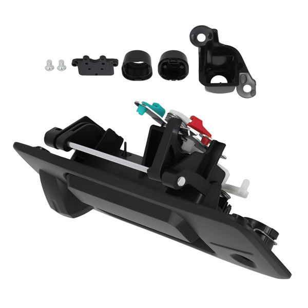 Black Tailgate Handle fit for Toyota Tundra 2014-2021 Tacoma 2016-2021 Camera Hole-6