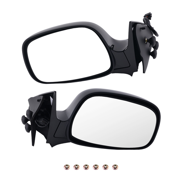 Rear Side View Mirror fit for Buick Rendezvous CX 2002-2007 GM1320300 Power-6